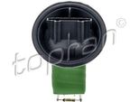 Topran 111 024 Resistenza Ventilatore Oe 6Q0959263 Compatibile Con A1 8X, Polo 6R, Polo 9N, Fox, Roomster, Rapid, Fabia, Toledo, Ibiza, Cordoba, A2