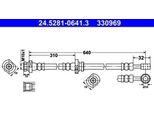Tubo Freno Ate 24.5281-0641.3