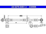 Ate 24.5270-0461.3 - Tubo Freno Oe 01468 Sea E00 Per Accord Vii