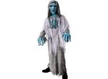 Bristol Novelty - Costume Da "Demone Bianco"" - Ragazzi BN4432 (128) (Bianco/Blu/Grigio)"