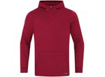 Jako Zip Hoodie Pro Casual, Chili Rot,