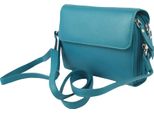 Eastern Counties Leather - Borsa "Jaclyn"", Pelle EL445 (Taglia Unica) (Turchese)"