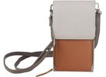 Eastern Counties Leather - Borsa "Eva"", Pelle EL460 (Taglia Unica) (Avorio/Marrone)"