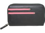 Eastern Counties Leather - Portafoglio In Pelle Da Donna "Gia"" EL478 (Taglia Unica) (Nero/Corallo)"