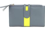 Eastern Counties Leather - Portafoglio In Pelle Da Donna "Ottilie"" EL480 (Taglia Unica) (Grigio/Citrus)"