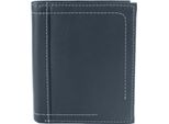 Pelle Delle Contee Orientali - Portafoglio In Pelle Da Uomo "Isaac"" EL469 (Taglia Unica) (Blu Navy)"