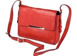 Eastern Counties Leather - Borsa "Nicole"", Pelle EL536 (Taglia Unica) (Rosso)"