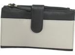 Eastern Counties Leather - Portafoglio In Pelle "Mae"" Per Donna EL477 (Taglia Unica) (Nero/Grigio Chiaro)"