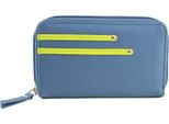 Eastern Counties Leather - Portafoglio In Pelle Da Donna "Gia"" EL478 (Taglia Unica) (Blu/Citrus)"