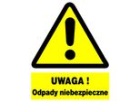 ZOO-35 Attenzione Rifiuti Pericolosi - Segnalazione Tablet