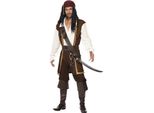 Smiffys - Set Di Costumi Da Uomo "High Seas"" SM2014 (M) (Marrone/Bianco/Oro)"