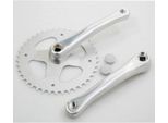 Manovella Cortina 42T 3 32 Alluminio Argento