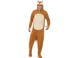 Smiffys - Costume Con Cappuccio Per Uomo/Donna Unisex SM538 (M) (Marrone)