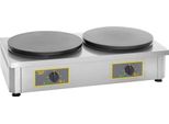 Roller Grill Crepiera Elettrica Doppia - 2X Piastre In Ghisa Ø 400 Mm
