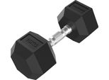 Manubri In Gomma Esagonale Tunturi Platinum, 15 Kg