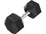 Manubri In Gomma Esagonale Tunturi Platinum, 17,5 Kg