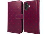 Cover Per Iphone 17 - Pelle Finta - Flip Cover Imoshion - Rosso
