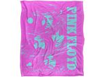 Pink Floyd - Coperta Space Faces, Setosa E Morbida TV24892 (Taglia Unica) (Rosa/Blu)