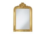Mo.Wa Specchio Specchio Classico Da Parete Con Cornice In Legno Cm. 67X97 Foglia Oro Antico. Specchio Da Sala Soggiorno Camera Da Letto Specchio Luigi Filippo
