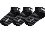 Erima Allenamento 3-Pack Calzini Corti Calzini Sportivi Uomini Bambini Nero Bianco Taglia 39-42