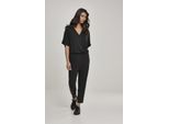 DáMský Overal Urban Classics Ladies Modal Jumpsuit Nero - 4XL