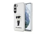 Karl Lagerfeld Klhcs23Mhniktct S23+ S916 Custodia Rigida Trasparente Ikonik Karl Lagerfeld