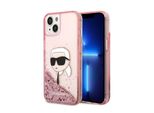 Karl Lagerfeld Klhcp14Mlnkhcp Iphone 14 Plus / 15 Plus 6,7 RóżOwy/Pink Hardcase Glitter Karl Head