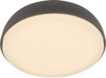 Lampada Da Soffitto A Led Lampada Da Soffitto 12W Luce Bianca Calda 1200Lm Corridoio 28,5Cm Antracite