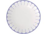 Piatto Villeroy & Boch Fleur Bleu Dh 26,60X2,60 Cm Bianco