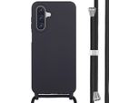 Samsung Galaxy A17/Samsung Galaxy A17 Custodia - Silicone - Imoshion Custodia Morbida/Custodia Con Cinturino/Cover Posteriore - Nero