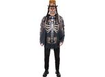 Smiffys - Costume Da Stregone Per Uomo/Donna Unisex SM3381 (Taglia Unica) (Multicolore)