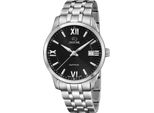 Jaguar J964/4 Acamar Classique Orologio Da Uomo In Acciaio Inossidabile Con Data Argento