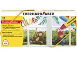 Eberhard Faber 524112 Pastello A Cera Per Finestre Confezione Da 12(P)