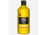 Marabu Vernice Acrilica Acryl Colour 500 Ml Giallo 019