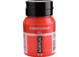Bottiglia Di Vernice Acrilica Amsterdam Serie Standard 500 Ml Rosso Naftolo Medio 396