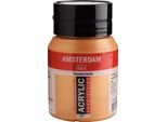 Bottiglia Di Vernice Acrilica Amsterdam Serie Standard 500 Ml Colore Oro 803
