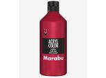 Marabu Vernice Acrilica Acryl Colour 500 Ml Rosso Carminio 032