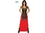 Costume Di Carnevale Antico Dea Guerriera Roma Carnevale Storico Greco Fantasia, Taglia: 42 - 44 (L) Colore: Marrone
