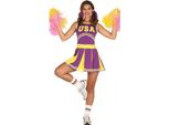 Costume Da Cheerleader Fiestas Guirca Viola Per Donna