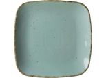 Flirt By R&B 58642 Piatto Da Pranzo Casa, Ø 27 Cm, Quadrato (Arrotondato), Porcellana, Blu