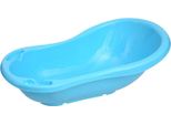 Vaschetta Lorelli Con Vani Portaoggetti, Lunghezza 84 Cm, Forma Ergonomica Dalla Nascita, Azzurro