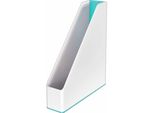 Leitz 5362-10-51 Cartella Per Riviste Leitz Wow Duo Colour, A4, Polistirolo, Blu Ghiaccio