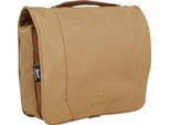 Brandit BD8061 | Borsa Da Toilette Grande Accessori Taglia Unica - Colore: Cammello - Taglia: Taglia Unica