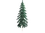 Albero Di Natale Decorazione Per Torte Verde 7 Cm - Taglia Unica