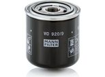 MANN-FILTER Wd 920/9 Filtro Olio