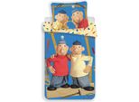 Biancheria Da Letto Pat And Mat, Biancheria Da Letto Per Bambini, Piumone 140 X 200 Cm, Cuscino 70 X 90 Cm, 100% Cotone