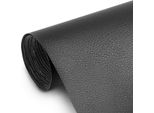 Inf Toppa Di Riparazione Autoadesiva In Pelle Artificiale 50X138 Cm Nero