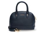 Lazarotti Pelle Borsetta Borsa A Tracolla Bologna Leather Handbag Navy 2 Blu Scuro
