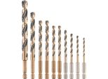 Set Di Punte Per Metallo Dewalt HSS-G 10 Pz. Esagonali.