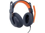 Logitech Zone Learn 35Mm Audio Plug Blue Jack 35Mm Over-Ear Wired